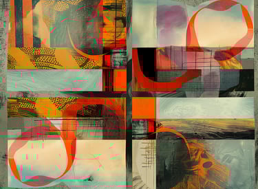 Abstract geometric shapes illustration
