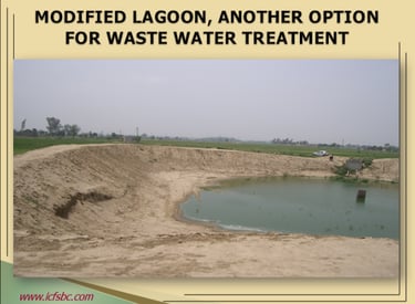 Modified Lagoon, Another Option for Waste Water Treatment