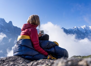 Patizon, sac de couchages, duvet, montagne, randonnée,