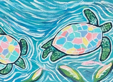 Sea Turtle paint Party December 12