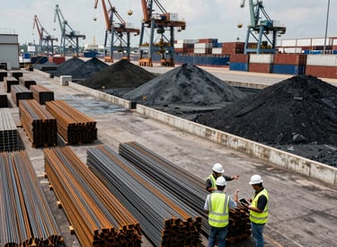 a man riding a skateboard down a street next to tall buildings