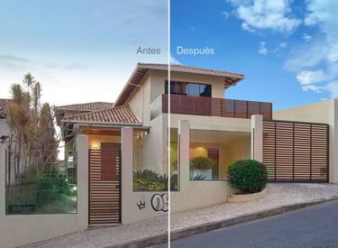 edición profesional de fotografía inmobiliaria