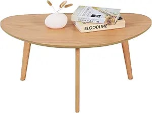 Minimalist Round-Legged Coffee Table – Sleek Functional Centerpiece for Modern Living Room