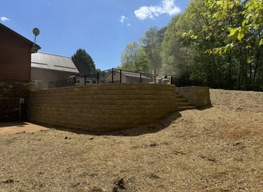 Block Retaining Wall