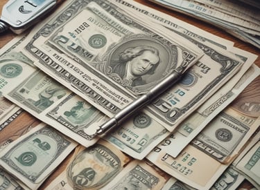 A financial advisor discussing options with a client.