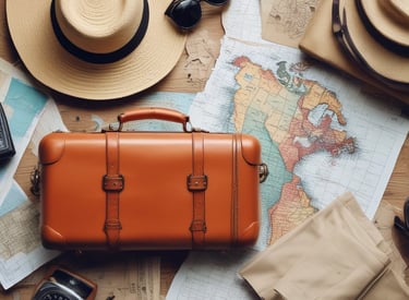 A scenic image representing travel insurance services.
