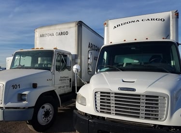 Local trucks delivery in Glendale, Phoenix, Mesa, Scottsdale, Avondale, Sun City, Gilbert, Chandler