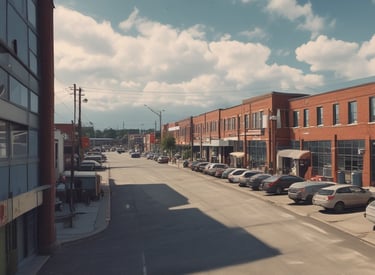 A business meeting with documents and a laptop on the table, emphasizing professionalism.