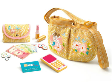 sac a mains avec accessoires