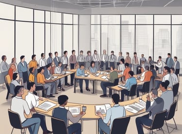 woman in black and white shirt and black shorts standing on black and red boxing gloves