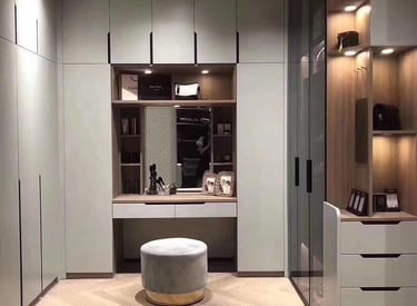 hinged wooden wardrobe