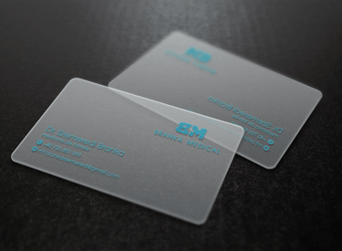 Transparent Business Cards