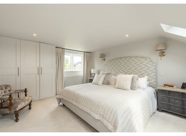 loft conversion used as a master bedroom