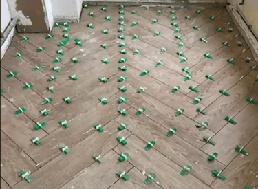 changement de sol par js services dans un appartement à caen
