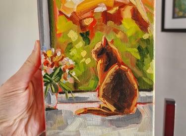 original oil paintings Poole, Dorset artist, fine art Dorset, Dorset painters, animal art Poole