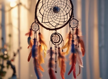 A display of elegant, intricately designed gowns on mannequins, featuring a central dress with a voluminous skirt. The scene includes fashion sketches, fabric swatches, and thread spools, all set against a dark backdrop that highlights the shimmering details of the dresses.