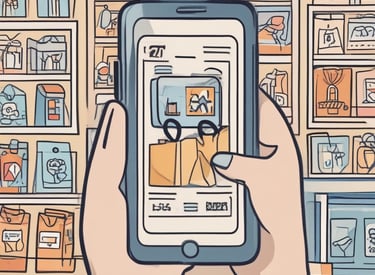 A vibrant display of sports collectibles including trophies and figurines.