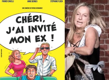 Anne Bernex dans "Chéri, j'ai invité mon ex !"