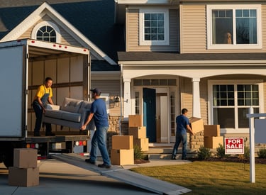 People moving into home needing cleaning services