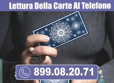 lettura delle carte al telefono