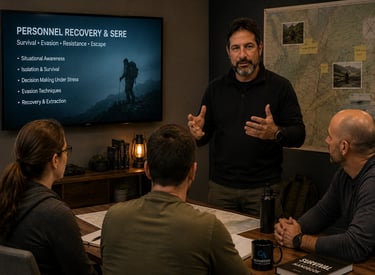 Webinar SERE e Personnel Recovery