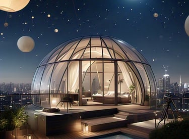 luxury bedroom domes for perfect stay