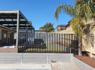 Custom fences and gates metalwork by Burra Fabrication