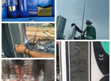 Pemasangan penangkal petir