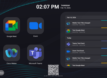 Intuitive and simple UI for Meeting Rooms