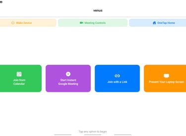 Meeting Room Controls With Mobile App