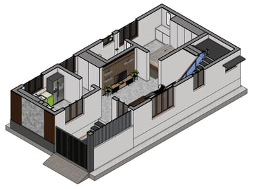 3D Exterior and Interior Drawing for Residential and Commercial Building Construction in Thanjavur