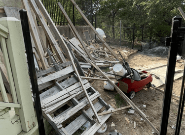 construction debris in shavano park