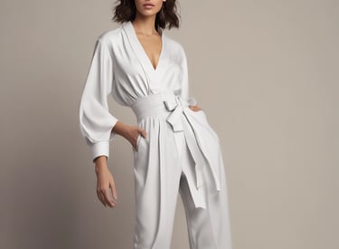 A stylish model showcasing a blend of modern and timeless fashion.