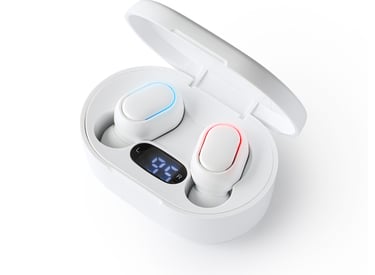 Auriculares inalámbricos con pantalla de cargaa