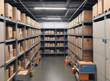 A clean and organized office space ready for use.