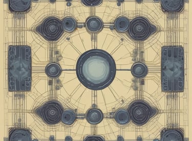 A laboratory scene with scientists working on nanotechnology applications in healthcare.