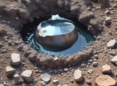 A laboratory scene with scientists working on nanotechnology applications in healthcare.