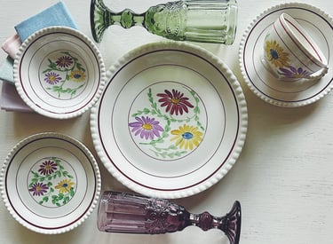 Vintage Glassware, Pottery