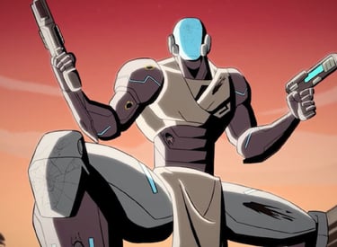 Warden's Will video game character stands ready for battle