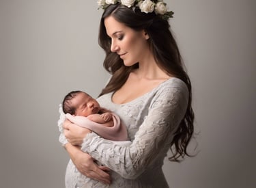 man and woman walking with dog on road
