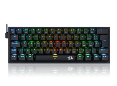 Teclado gamer Redragon Fizz RGB
