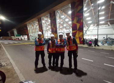 Equipo acústico aeropuerto Chile