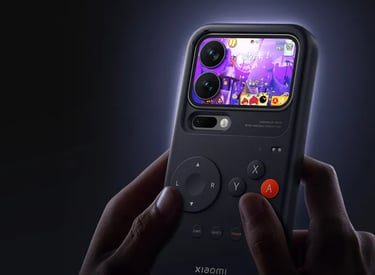 Xiaomi 17 Pro e Pro Max ganham capa retrô que transforma o celular em um console portátil
