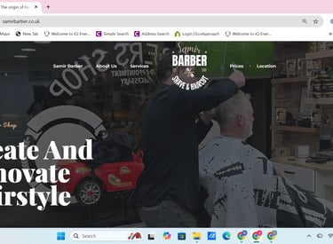 Samir Barber shop Croydon