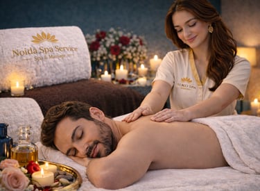 Massage at Home Near Sector 62 Metro