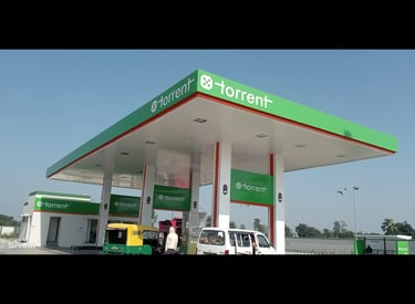 Gas station canopy fabrication and erection