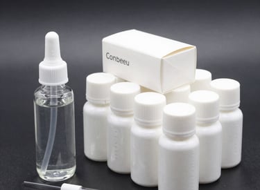 woman holding pink and white box with pen