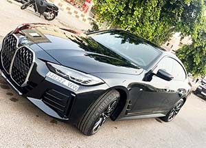 BMW série 3 voiture routière neuve noire location voitures agadir aéroport almassira
