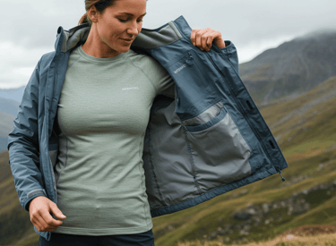 women wearing comfortable weather ready layers