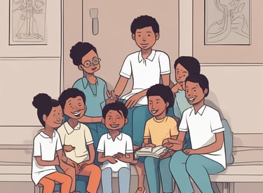 A close-up of a crowd with someone holding a blue sign with white text that reads 'EMPOWER WOMEN PROMOTE LIFE'. The sign is brightly lit by sunlight from the left, and multiple microphones are visible in the foreground.